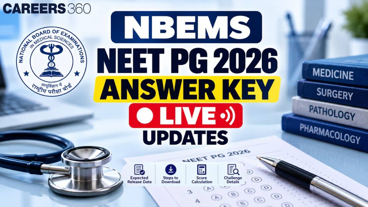 NBEMS NEET PG 2026 Answer Key Live Updates: Download Link, Response Sheet at natboard.edu.in